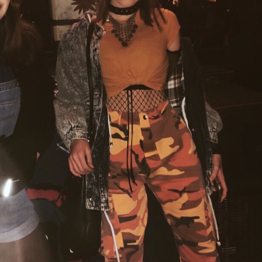 Misguided Camo Cargo pants